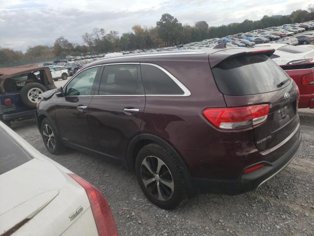 5XYPHDA53GG181608 - 2016 KIA SORENTO EX MAROON photo 2