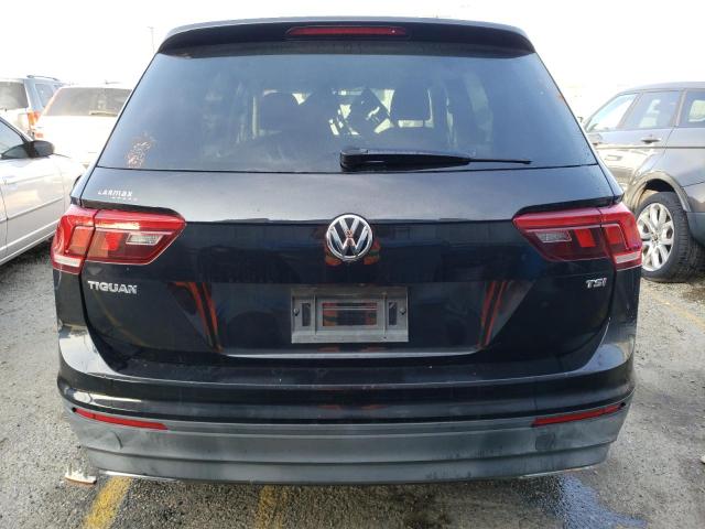 3VV1B7AX4JM010405 - 2018 VOLKSWAGEN TIGUAN S BLACK photo 6