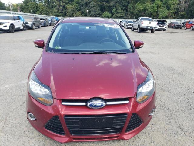 1FADP3N26DL379069 - 2013 FORD FOCUS TITANIUM RED photo 5