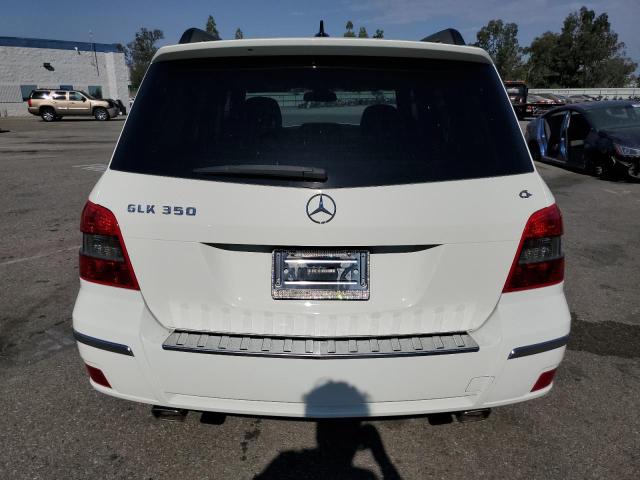 WDCGG5GB3AF478047 - 2010 MERCEDES-BENZ GLK 350 WHITE photo 6