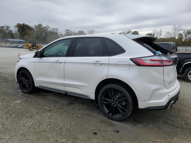 2FMPK4AP8KBB26373 - 2019 FORD EDGE ST WHITE photo 2