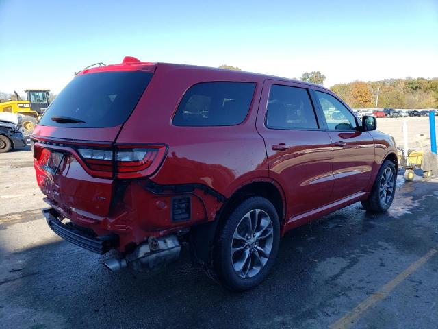 1C4RDJDG1LC116366 - 2020 DODGE DURANGO GT RED photo 3