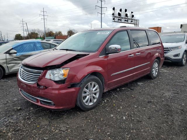 2C4RC1GG3GR113500 - 2016 CHRYSLER TOWN & COU LIMITED PLATINUM RED photo 1