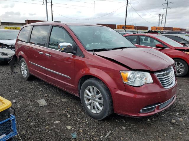 2C4RC1GG3GR113500 - 2016 CHRYSLER TOWN & COU LIMITED PLATINUM RED photo 4