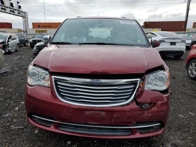 2C4RC1GG3GR113500 - 2016 CHRYSLER TOWN & COU LIMITED PLATINUM RED photo 5