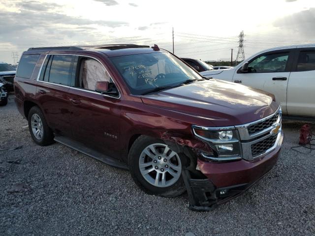 1GNSKBKC4LR268689 - 2020 CHEVROLET TAHOE K1500 LT RED photo 4