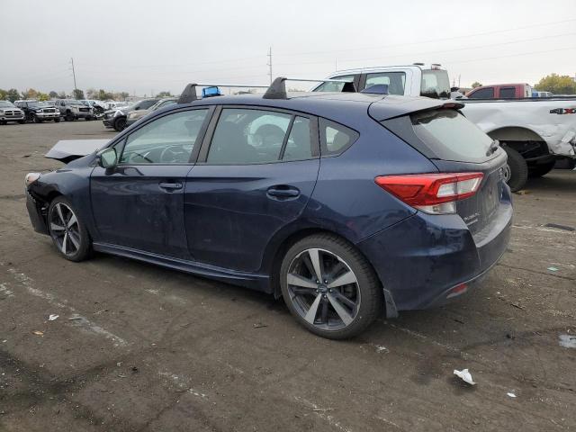 4S3GTAJ64K1711406 - 2019 SUBARU IMPREZA SPORT BLUE photo 2