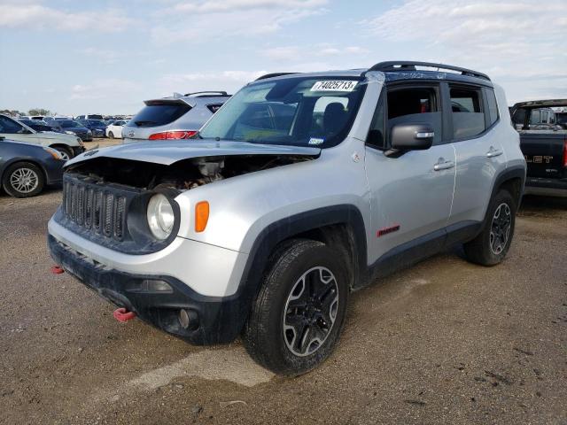 ZACCJBCB4HPF19948 - 2017 JEEP RENEGADE TRAILHAWK GRAY photo 1