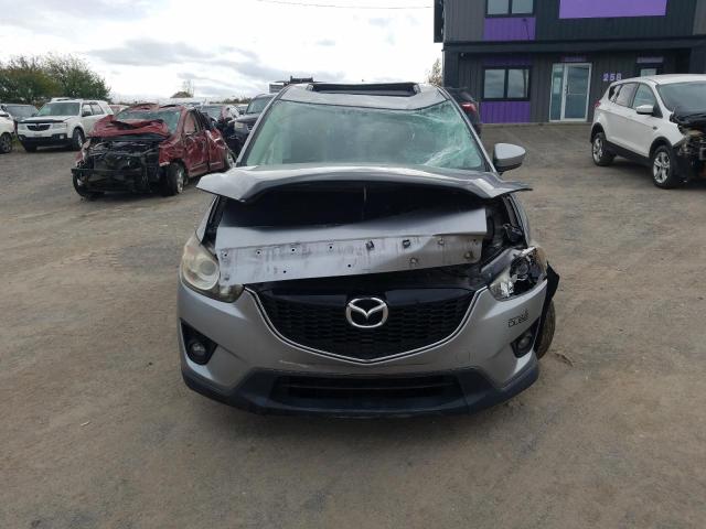 JM3KE4CE7D0128144 - 2013 MAZDA CX-5 TOURING GRAY photo 5