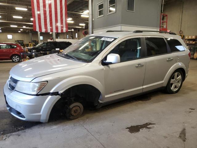 3D4PH5FV4AT227531 - 2010 DODGE JOURNEY SXT SILVER photo 1