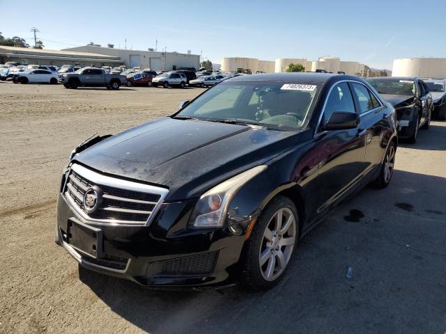 1G6AA5RA2D0173358 - 2013 CADILLAC ATS BLACK photo 1