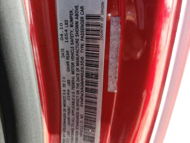 3VWRW3AG8AM026358 - 2010 VOLKSWAGEN NEW BEETLE PINK photo 12