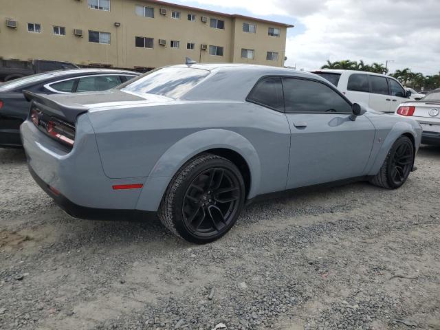 2C3CDZFJXNH118330 - 2022 DODGE CHALLENGER R/T SCAT PACK GRAY photo 3