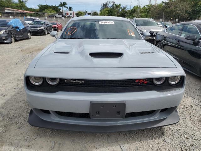 2C3CDZFJXNH118330 - 2022 DODGE CHALLENGER R/T SCAT PACK GRAY photo 5