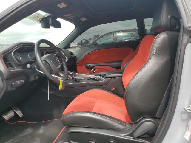 2C3CDZFJXNH118330 - 2022 DODGE CHALLENGER R/T SCAT PACK GRAY photo 7