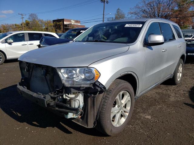 1D4RE2GG0BC618690 - 2011 DODGE DURANGO EXPRESS SILVER photo 1