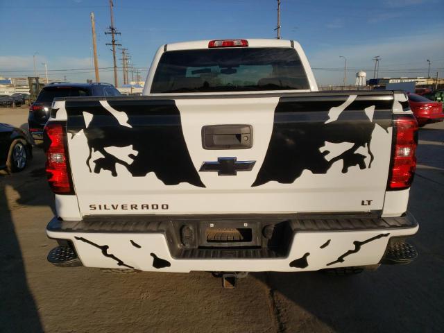 3GCUKREC6JG517240 - 2018 CHEVROLET SILVERADO K1500 LT WHITE photo 6