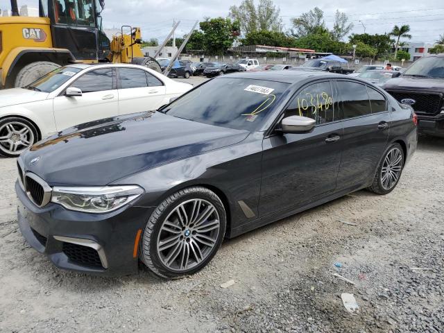 WBAJB9C53JB036794 - 2018 BMW M550XI GRAY photo 1