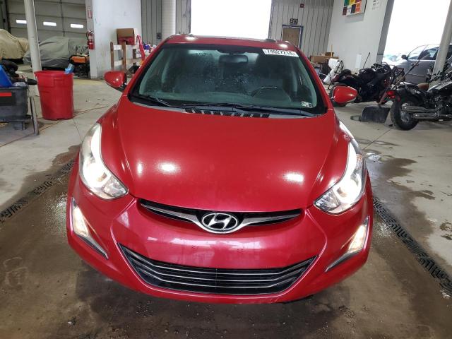 KMHDH4AH8FU238746 - 2015 HYUNDAI ELANTRA SE MAROON photo 5