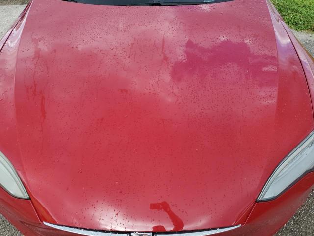 5YJSA1E29JF273186 - 2018 TESLA MODEL S RED photo 12