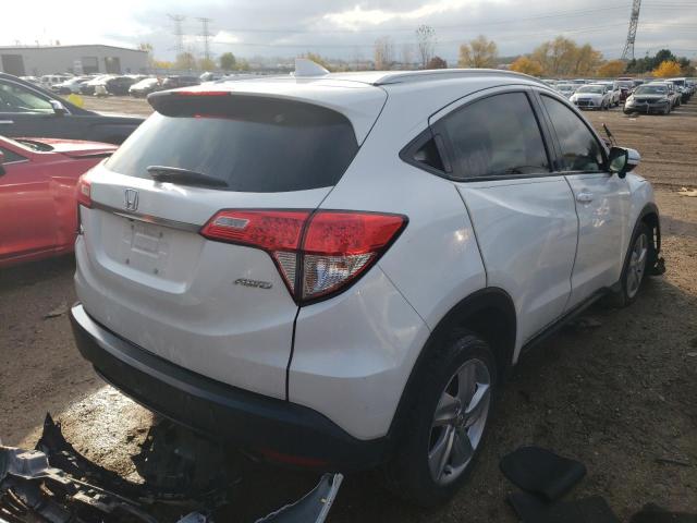 3CZRU6H55KM732519 - 2019 HONDA HR-V EX WHITE photo 3