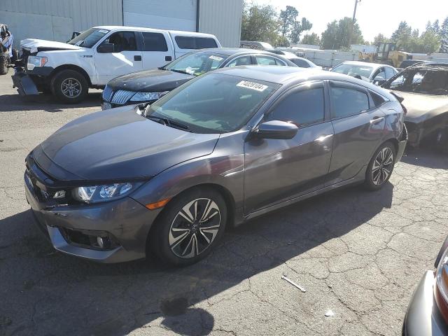 2HGFC1F71HH658799 - 2017 HONDA CIVIC EXL ნაცრისფერი ფოტო 1