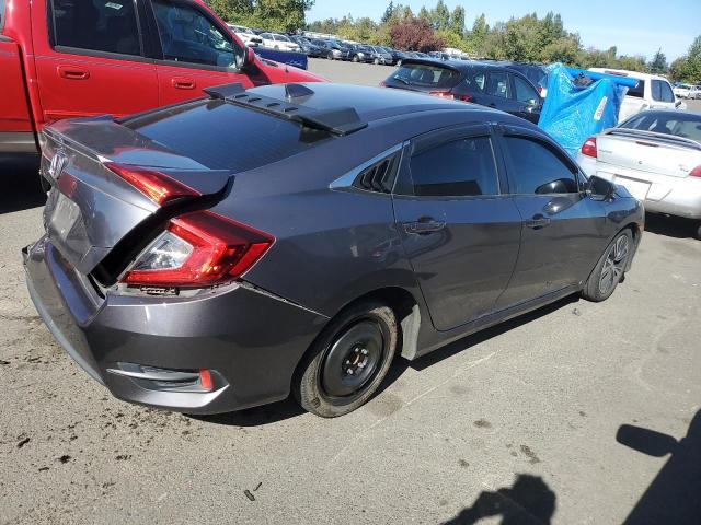 2HGFC1F71HH658799 - 2017 HONDA CIVIC EXL ნაცრისფერი ფოტო 3