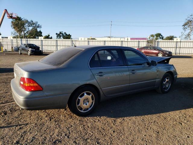 JTHBN30F520090599 - 2002 LEXUS LS 430 GREEN photo 3