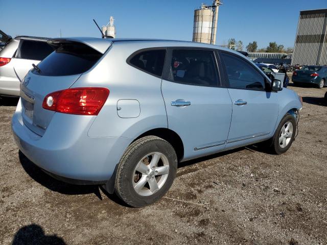 JN8AS5MT7DW015487 - 2013 NISSAN ROGUE S BLUE photo 3