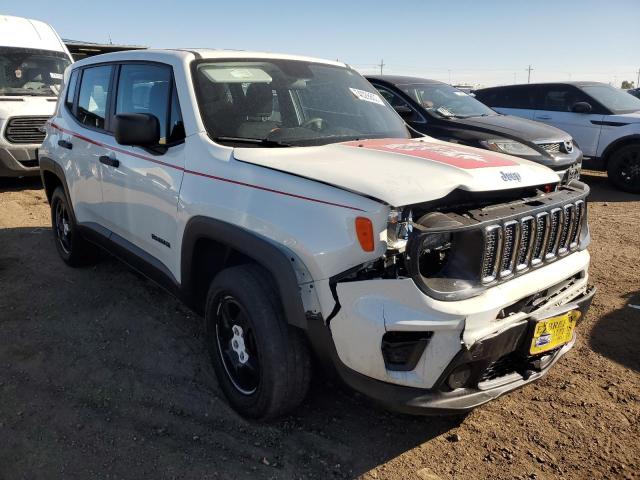 ZACNJBAB4LPL22229 - 2020 JEEP RENEGADE SPORT WHITE photo 4