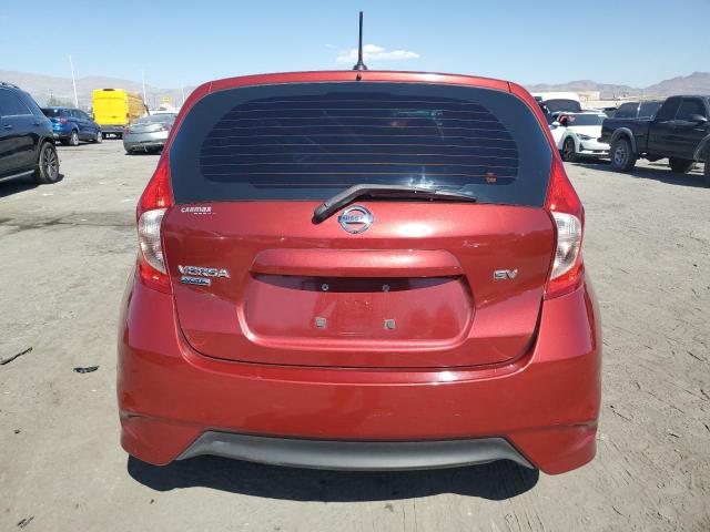 3N1CE2CP7JL355192 - 2018 NISSAN VERSA NOTE S BURGUNDY photo 6