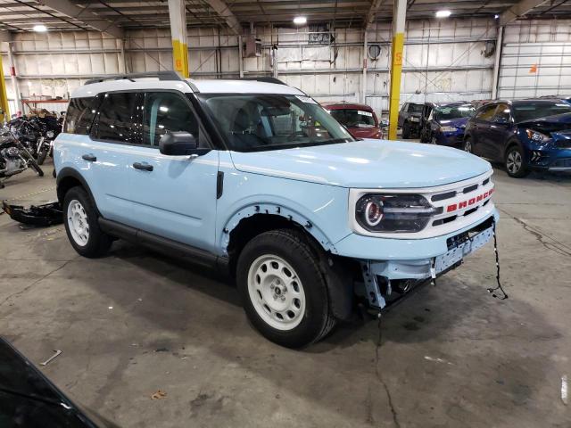 3FMCR9G6XPRD82707 - 2023 FORD BRONCO SPO HERITAGE BLUE photo 4