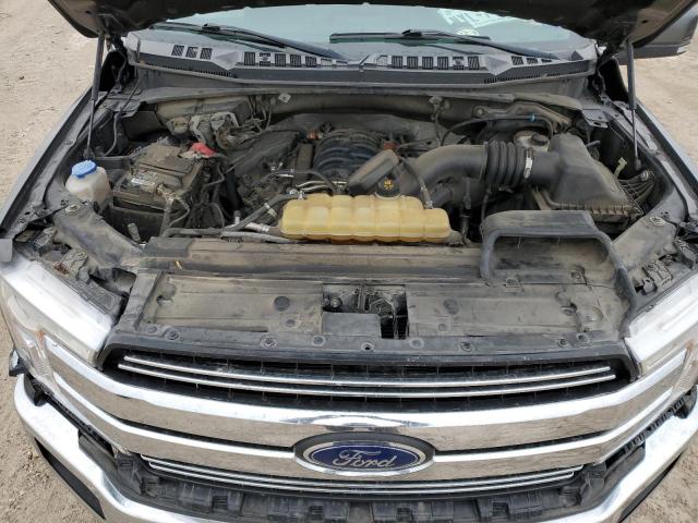 1FTEW1E53LKD50648 - 2020 FORD F150 SUPERCREW GRAY photo 11