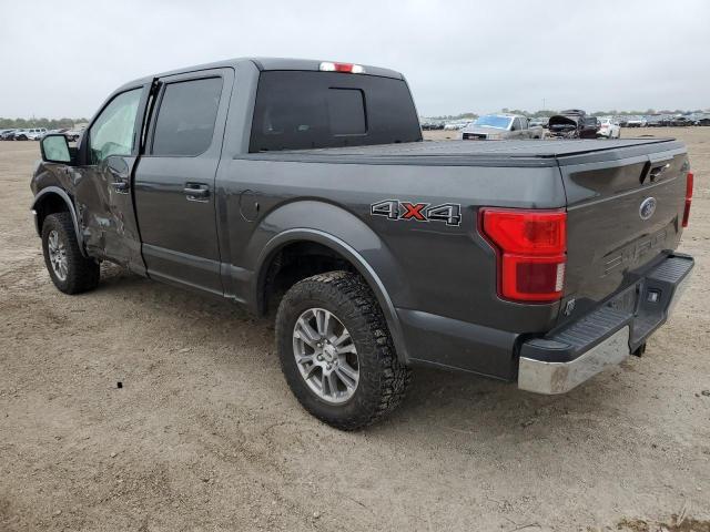 1FTEW1E53LKD50648 - 2020 FORD F150 SUPERCREW GRAY photo 2