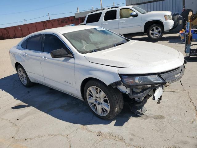 2G11X5SL9F9174077 - 2015 CHEVROLET IMPALA LS WHITE photo 4