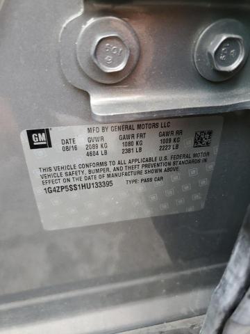 1G4ZP5SS1HU133395 - 2017 BUICK LACROSSE ESSENCE TAN photo 13