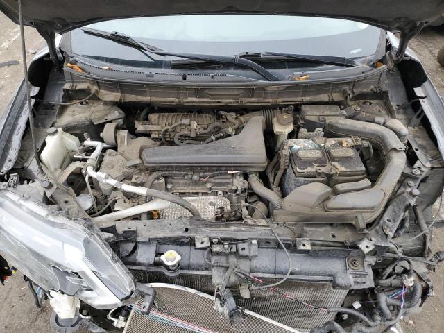 5N1AT2MV2HC891136 - 2017 NISSAN ROGUE SV GRAY photo 12