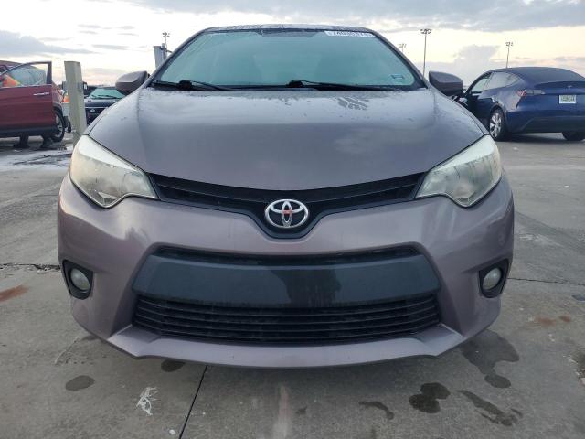 2T1BURHE9EC153099 - 2014 TOYOTA COROLLA L GRAY photo 5