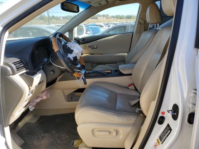 JTJBC1BA1E2069669 - 2014 LEXUS RX 450 WHITE photo 7