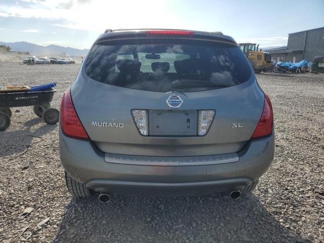 JN8AZ08T06W415855 - 2006 NISSAN MURANO SL GRAY photo 6