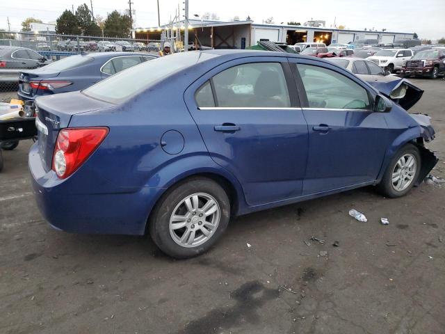 1G1JC5SH4E4186940 - 2014 CHEVROLET SONIC LT BLUE photo 3