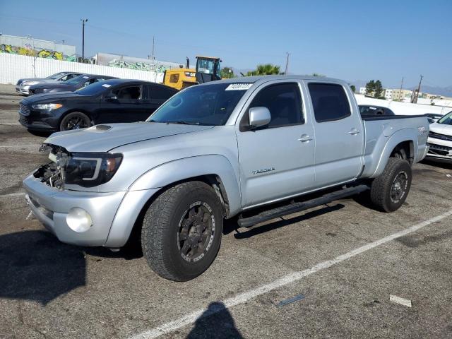 3TMKU72N39M018775 - 2009 TOYOTA TACOMA DOUBLE CAB PRERUNNER LONG BED SILVER photo 1