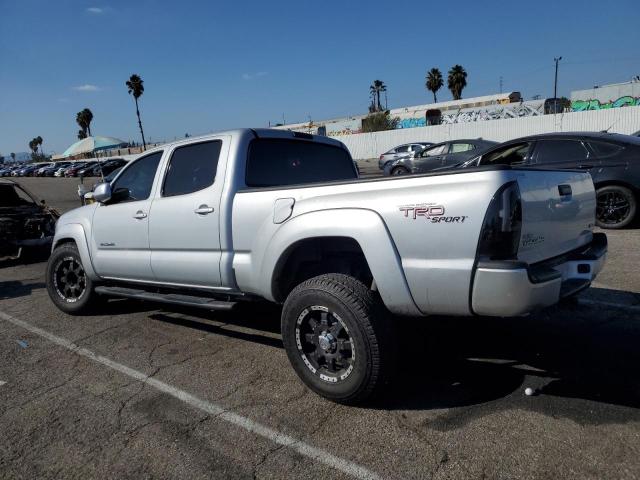 3TMKU72N39M018775 - 2009 TOYOTA TACOMA DOUBLE CAB PRERUNNER LONG BED SILVER photo 2