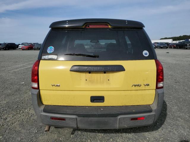 5GZCZ63B13S815656 - 2003 SATURN VUE YELLOW photo 6