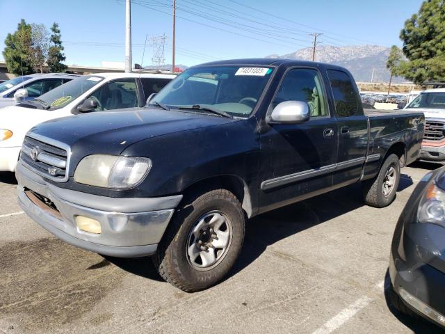 5TBRT34122S241134 - 2002 TOYOTA TUNDRA ACCESS CAB BLACK photo 1