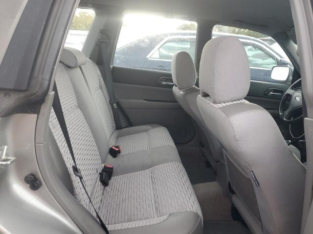 JF1SG65675H735044 - 2005 SUBARU FORESTER 2.5XS ვერცხლისფერი ფოტო 10