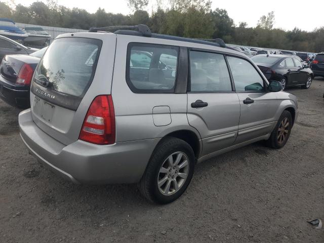 JF1SG65675H735044 - 2005 SUBARU FORESTER 2.5XS ვერცხლისფერი ფოტო 3