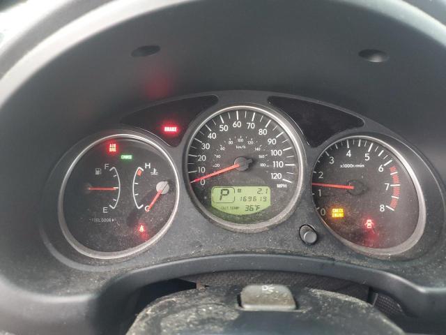 JF1SG65675H735044 - 2005 SUBARU FORESTER 2.5XS ვერცხლისფერი ფოტო 9