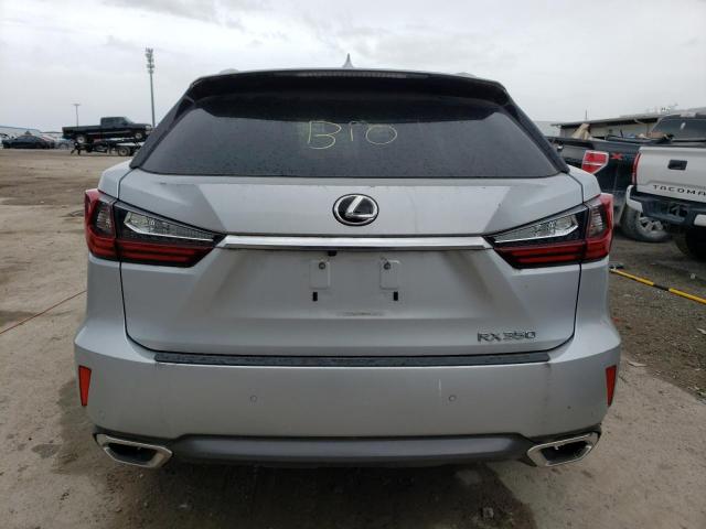 2T2ZZMCAXGC030918 - 2016 LEXUS RX 350 SILVER photo 6