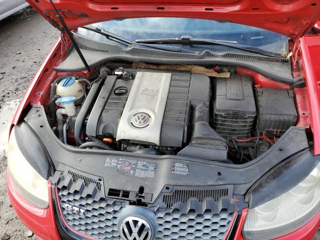 WVWFV71K77W045156 - 2007 VOLKSWAGEN NEW GTI FAHRENHEIT RED photo 11